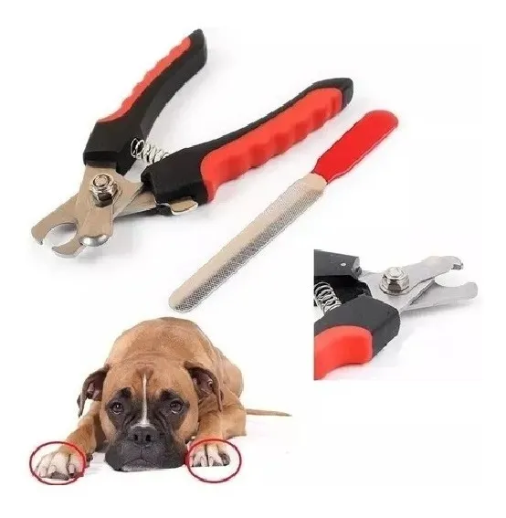 Set Alicate Corta Uñas Y Lima - YUWEI - Para Perros
