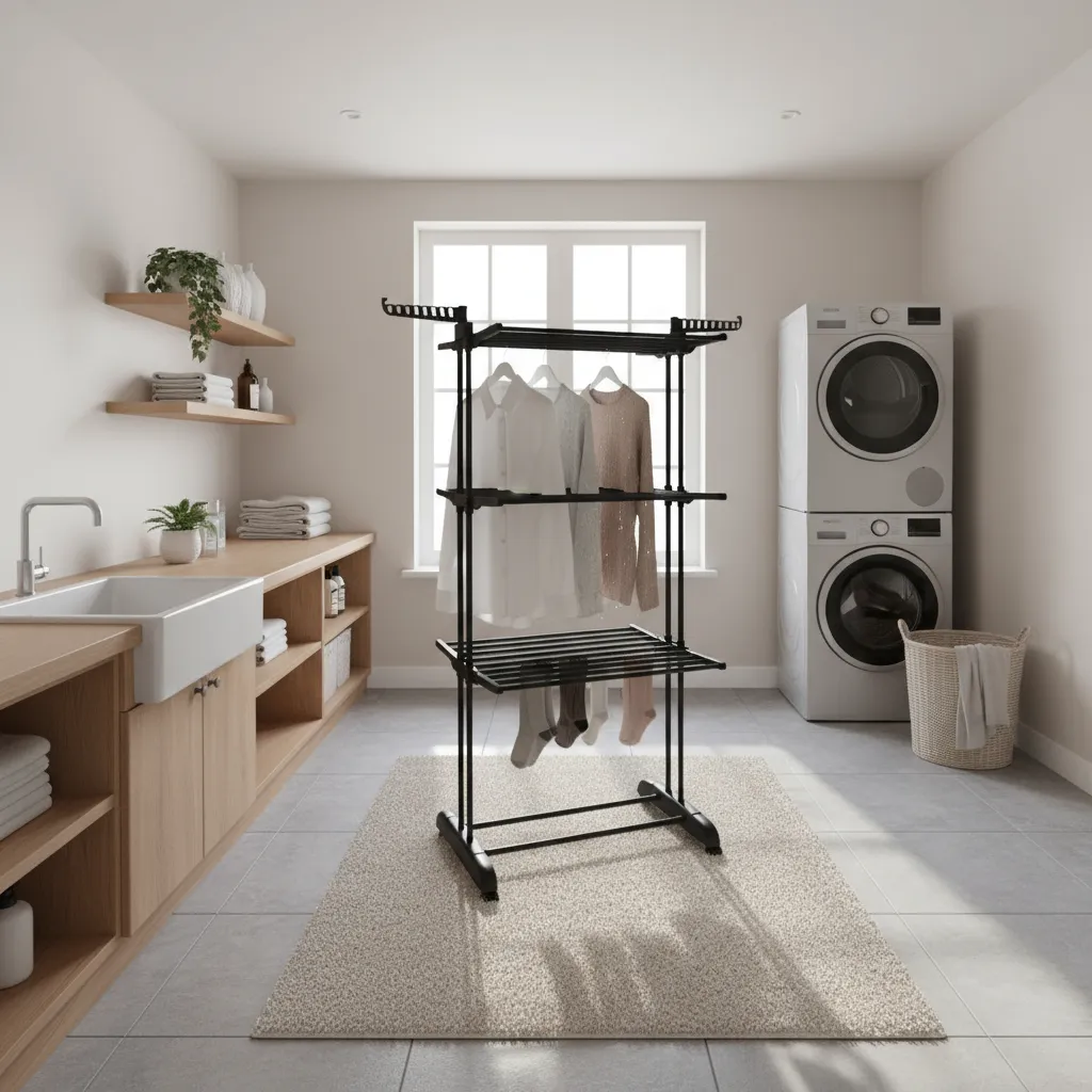 TENDER DE ROPA VERTICAL 3 NIVELES HYTOSHY REFORZADO (50 KG)