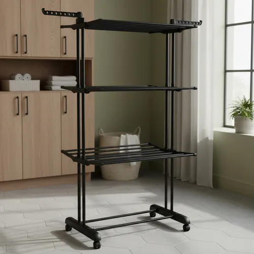 TENDER DE ROPA VERTICAL 3 NIVELES HYTOSHY REFORZADO (50 KG)