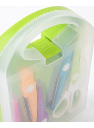 VALIJA DE TIJERAS CON FORMAS SET x 5 OLAMI