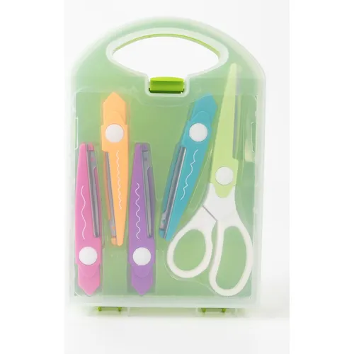 VALIJA DE TIJERAS CON FORMAS SET x 5 OLAMI