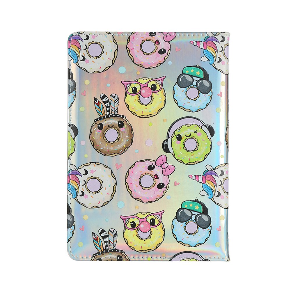 CUADERNOS PREMIUM 15 X 21 ”HOLOGRAFICO DONAS” A5 80 Hojas