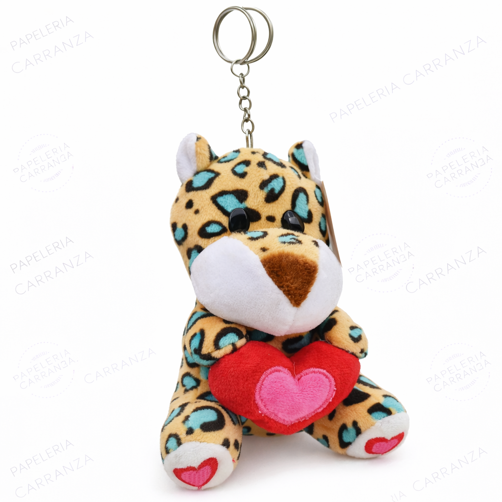 Llaveros * Leopardo de Peluche *