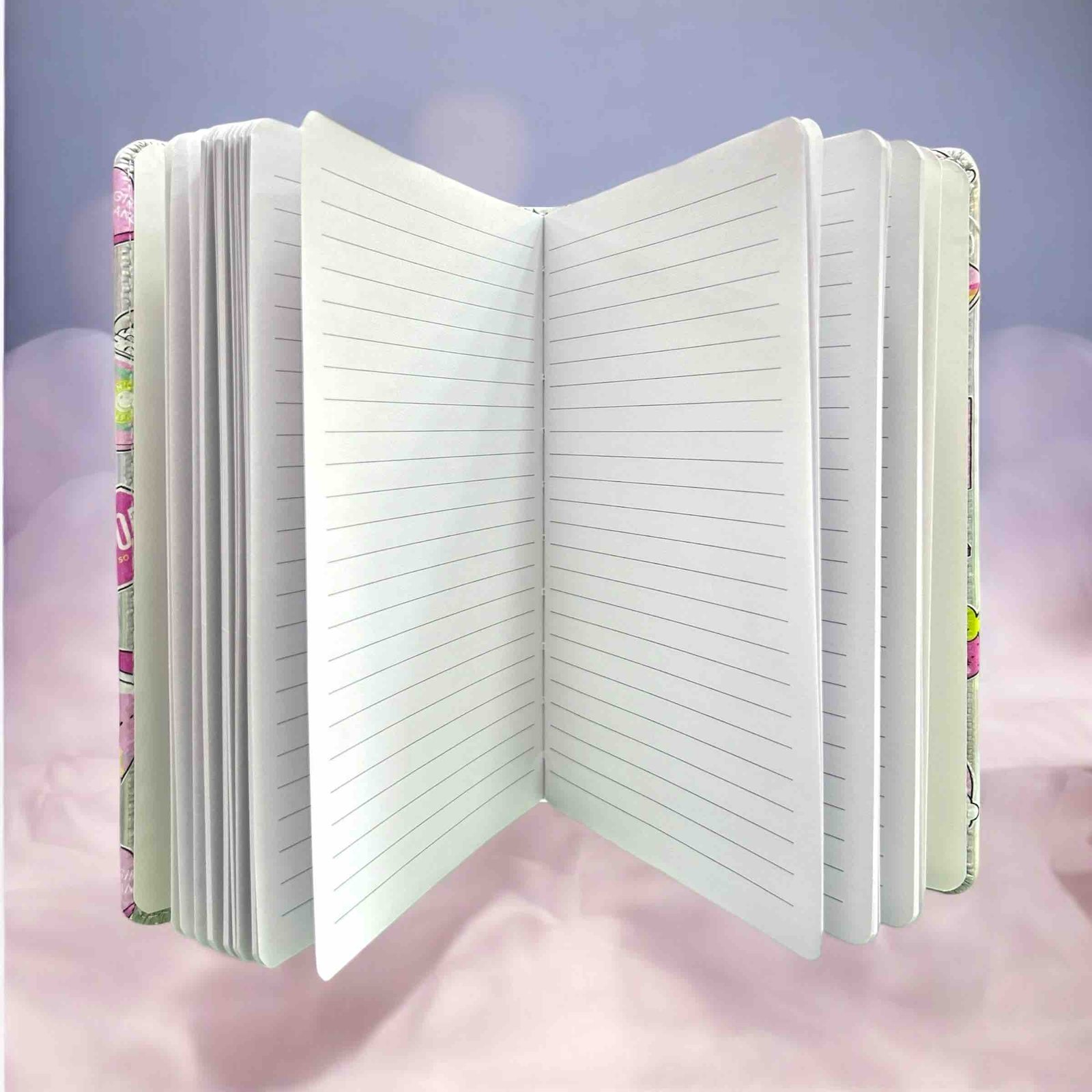 CUADERNOS PREMIUM 15 X 21 ”HOLOGRAFICO PANDA” A5 80 Hojas