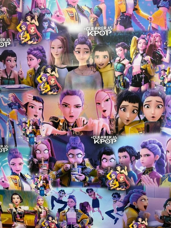 Papeles de Forrar Fantasía *GUERRERAS KPOP*