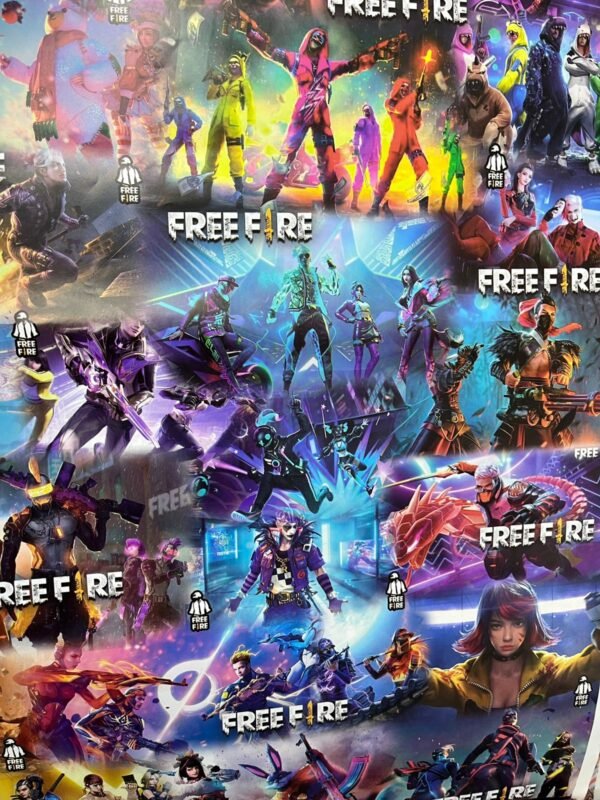 Papeles de Forrar Fantasía *FREE FIRE*