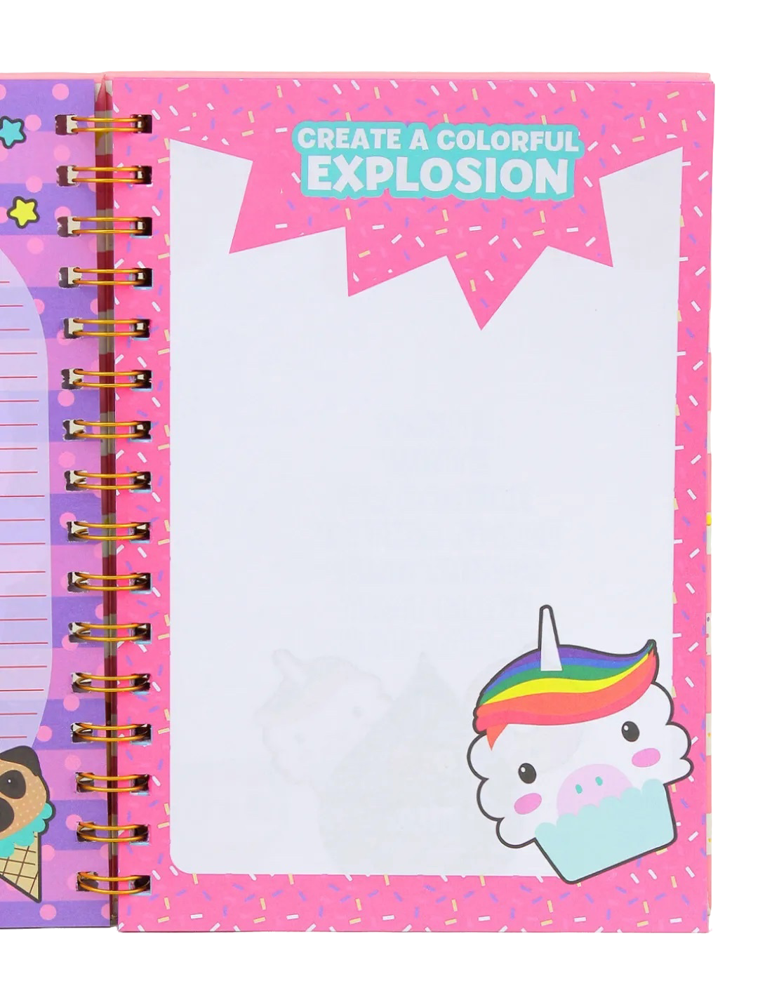 CUADERNOS C/ ESPIRAL 15 X 21 ” Llama ” Hojas RAYADAS c/ Diseño A5 TAPA DURA