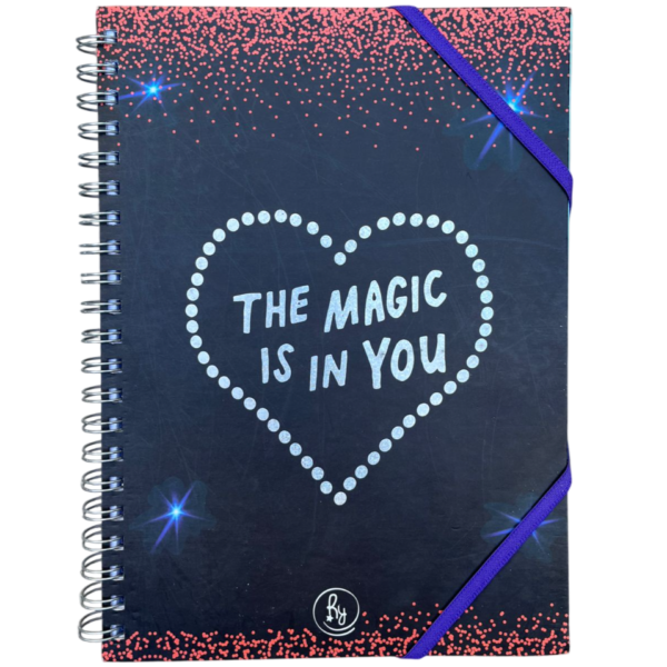 CUADERNOS UNIVERSITARIO C/ ESPIRAL 28 X 20 CUADRICULADO ” MAGIC ” A4 RY DESIGN