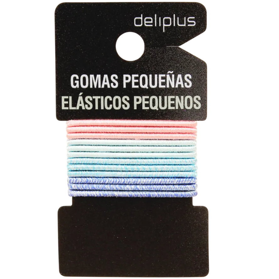 Colitas para el pelo * Blister x 12 * Deliplus Elasticos
