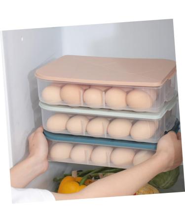 Huevera Dispenser *Organizador de 20 Huevos * con Tapa Contenedor