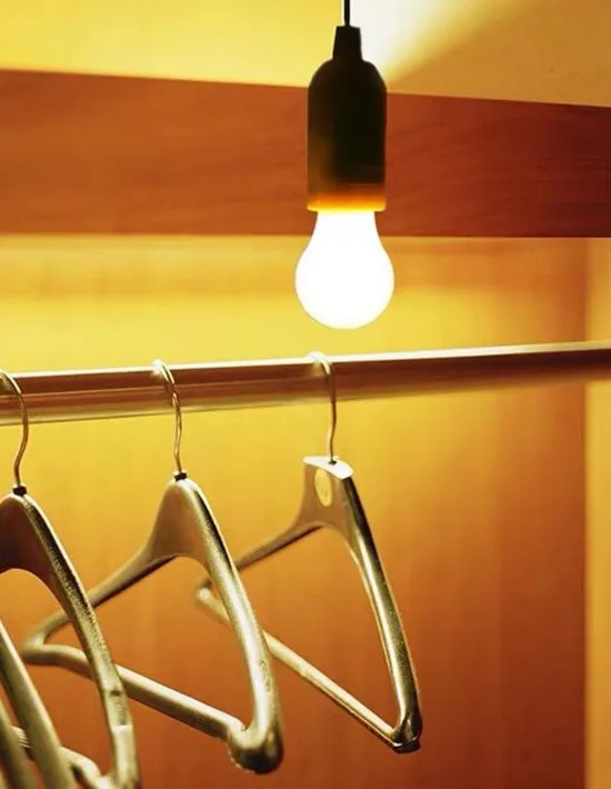 Focos Led con Interruptor cordón para Colgar (lleva Piilas)