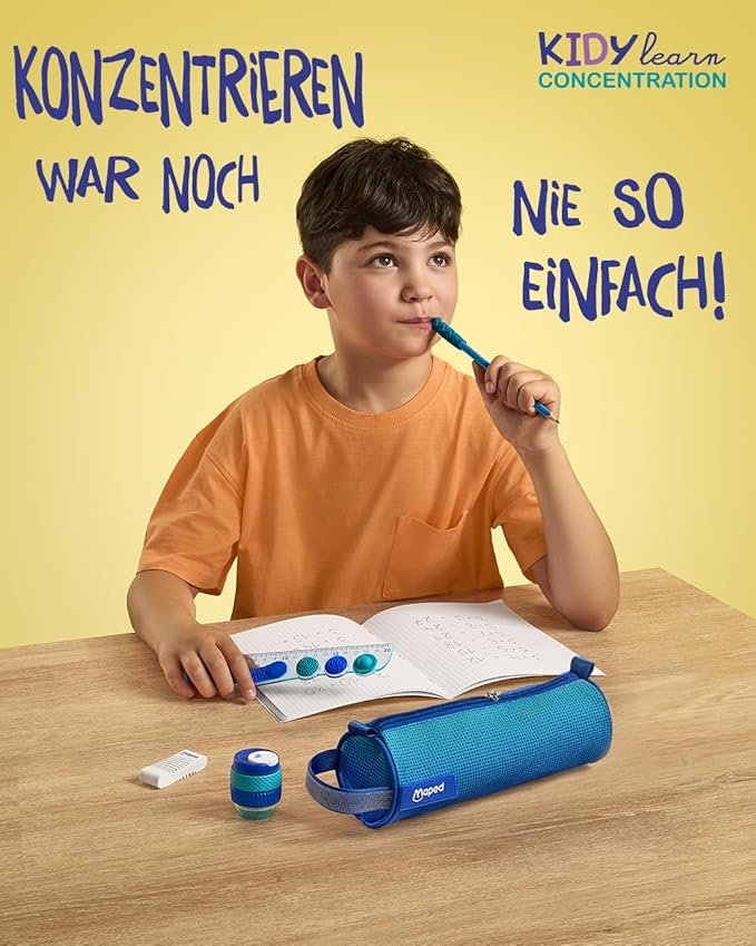 Kit MAPED CONCENTRACION * LAPIZ GRAFITO HB x 2  * Kidy Learn Concentration