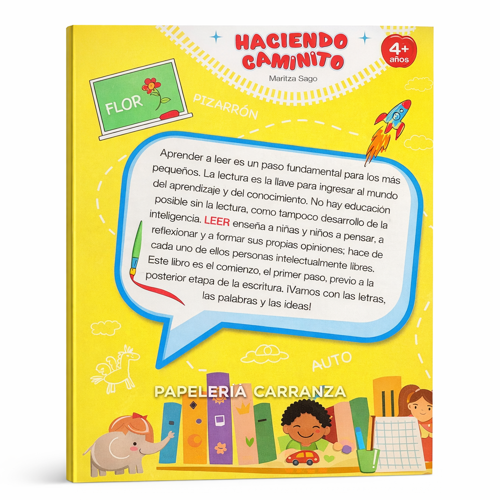 Librito Artemisa " VAMOS A LEER " Educativo 29x21 Aprende con Divertidas Actividades