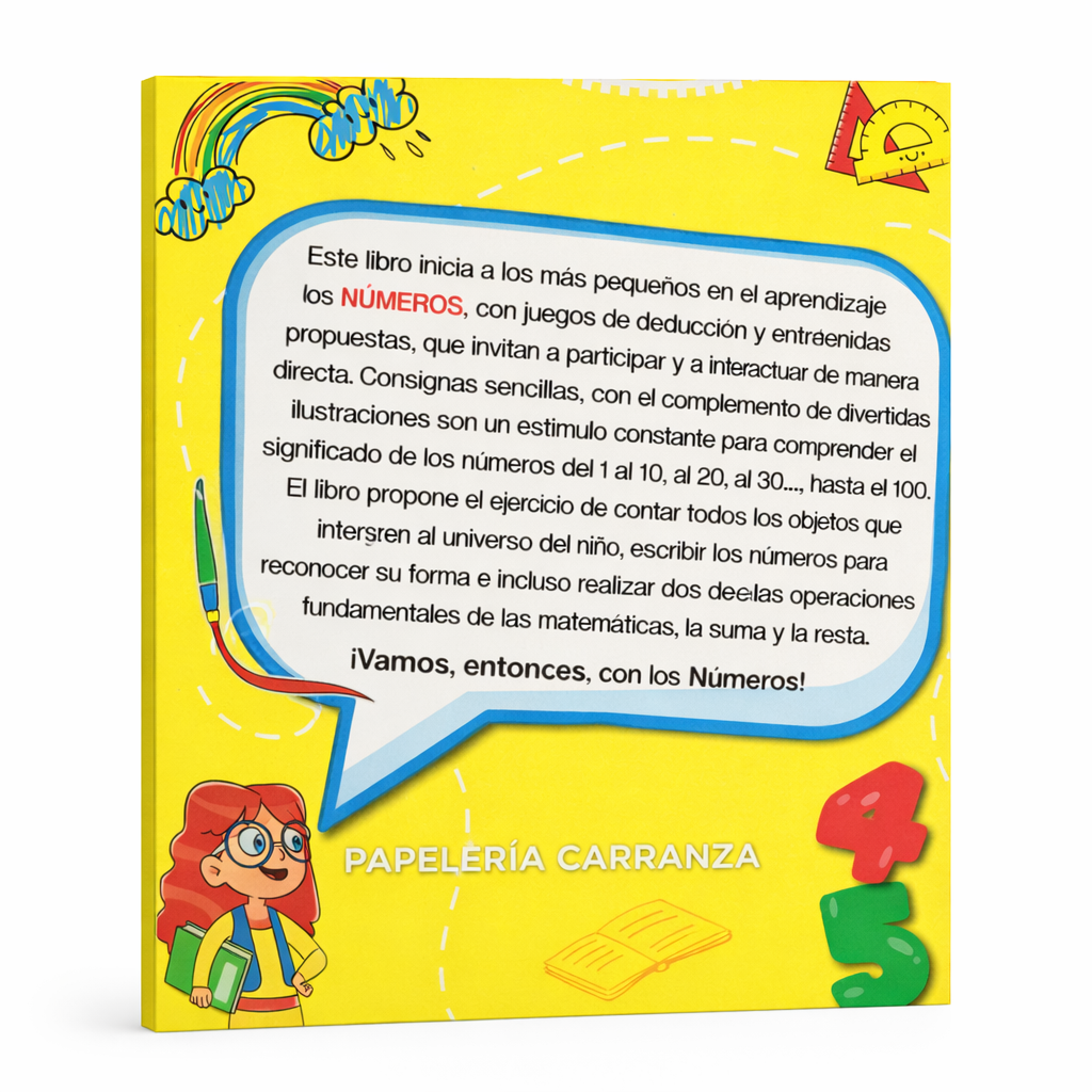 Librito Artemisa " LOS NUMEROS " Educativo 29x21 Aprende con Divertidas Actividades