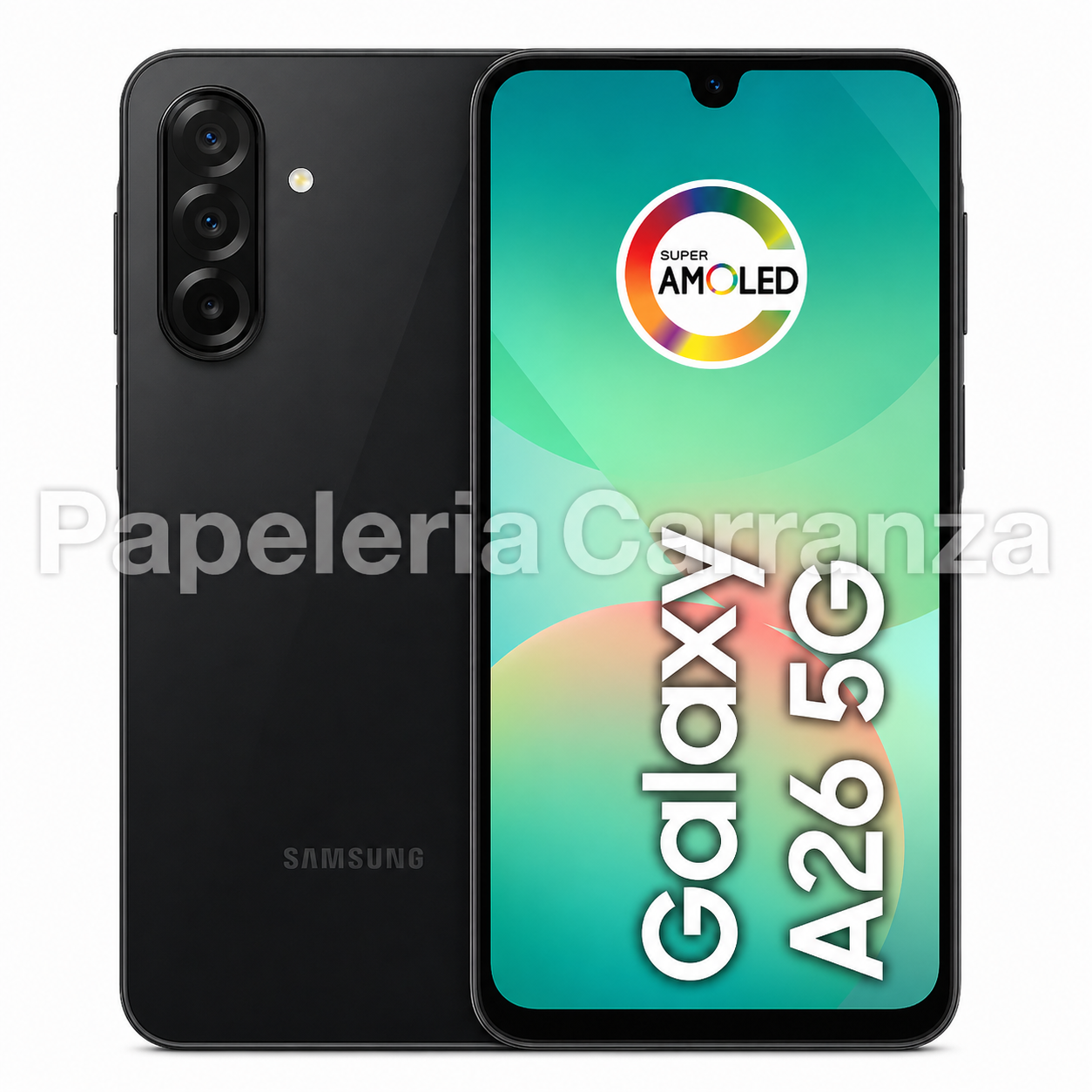 SAMSUNG - GALAXY A26 5G NEGRO 50 Mpx (camara Triple) - 256GB ALMACENAMIENTO- 8GB RAM Liberado // GARANTIA 3 Meses //