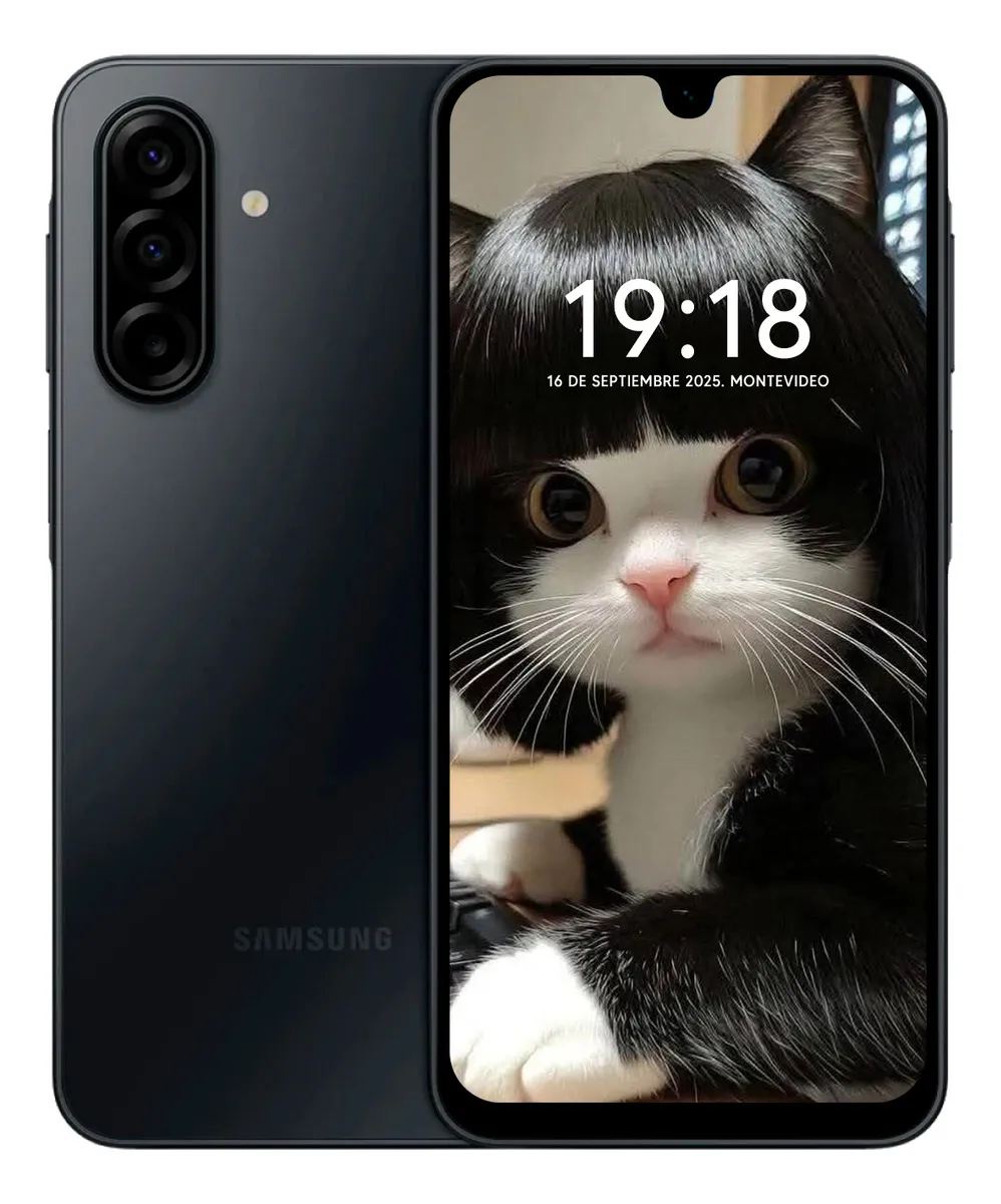 SAMSUNG - A17 NEGRO 50 Mpx (camara Triple) - 128GB ALMACENAMIENTO- 4GB RAM Liberado // GARANTIA 3 Meses //