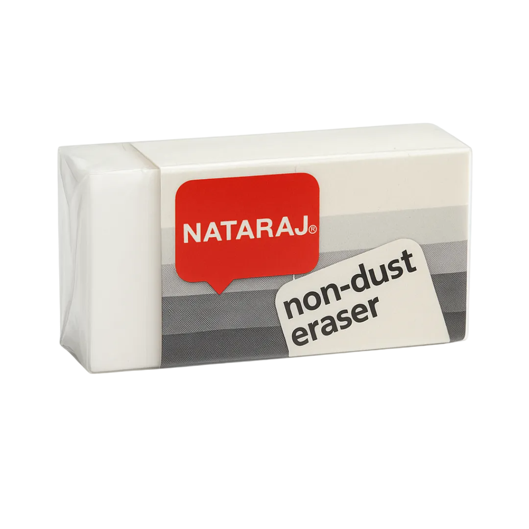 KIT Lapiz Negro "NATARAJ" Grafito // CAJA X 12 // + Borrador + Sacapuntas