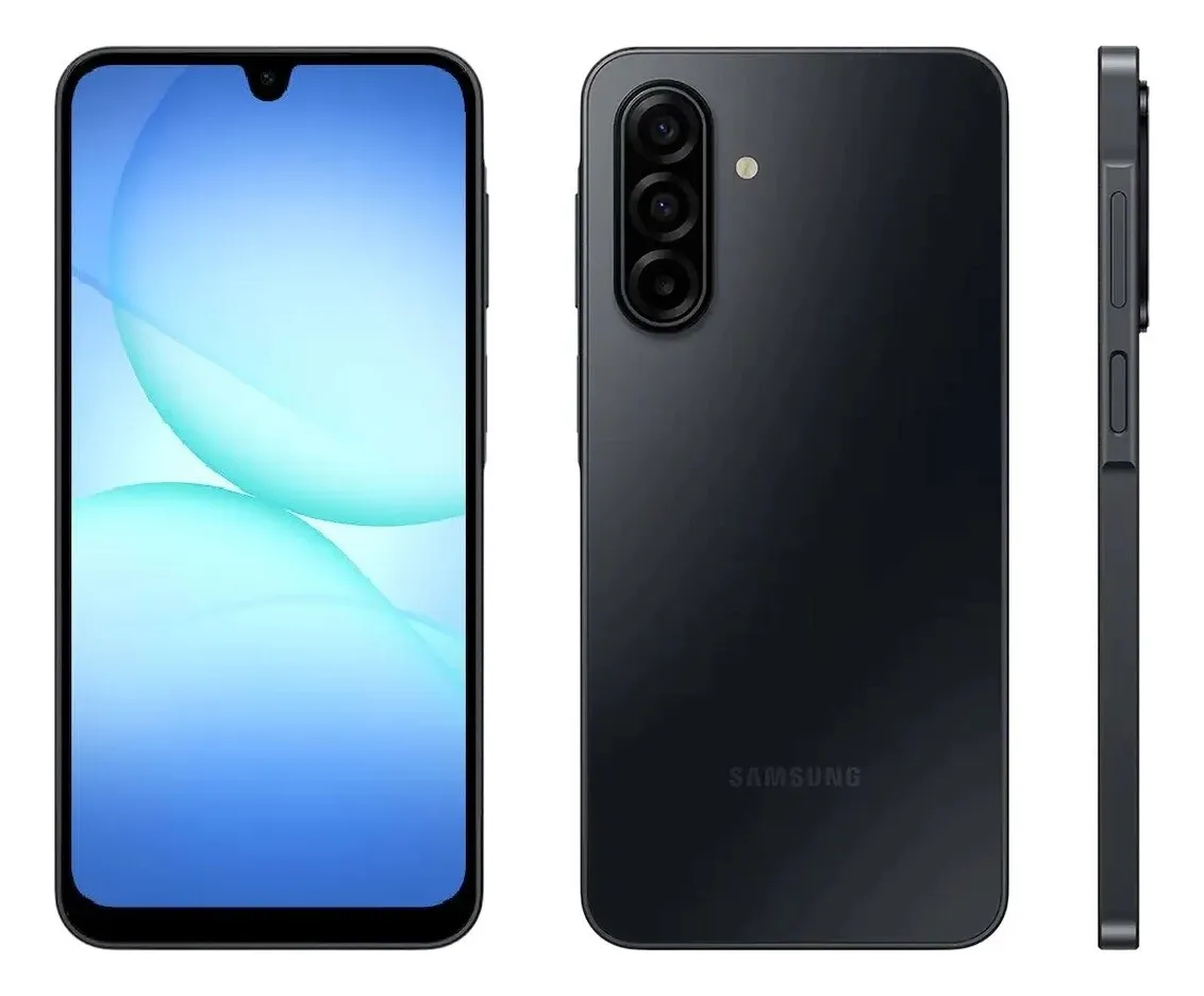 SAMSUNG - A17 NEGRO 50 Mpx (camara Triple) - 128GB ALMACENAMIENTO- 4GB RAM Liberado // GARANTIA 3 Meses //