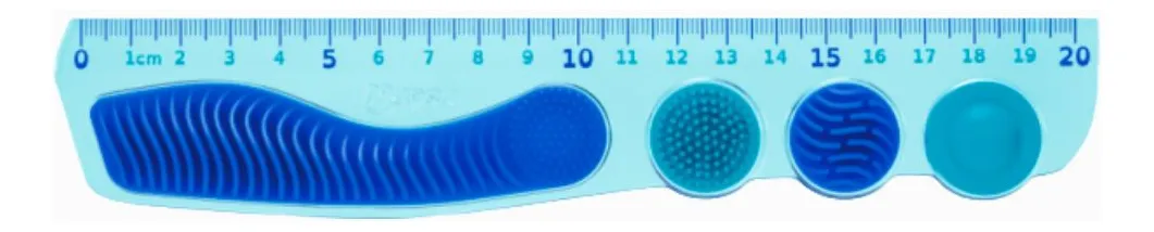 Kit MAPED CONCENTRACION * Set Completo x 4 Piezas * Kidy Learn Concentration (Lapiz + Capuchón + Sacapuntas c/ deposito + Goma de Borrar + Regla de 20 cm