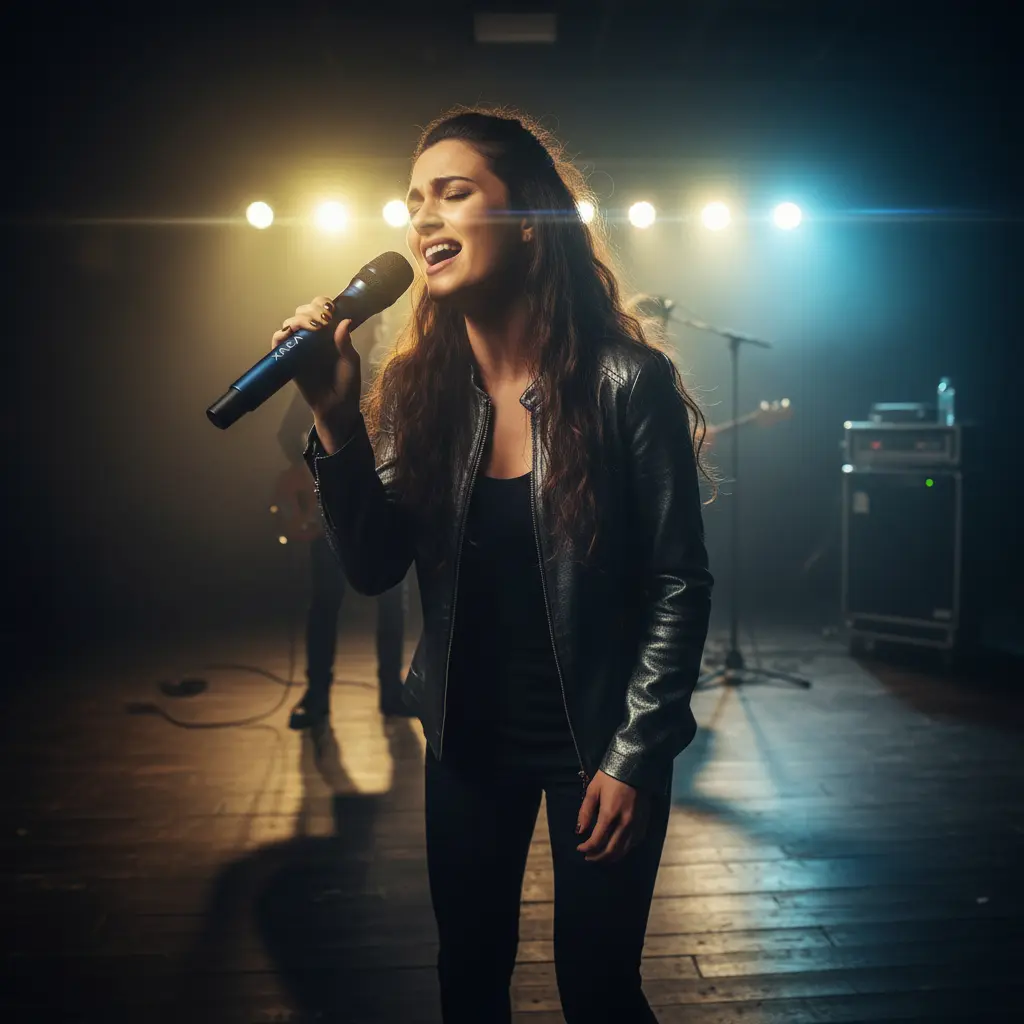 Micrófono INALAMBRICO - XAEA DUAL - Karaoke // KIT x 2 MICROFONOS (35 metros de alcance)