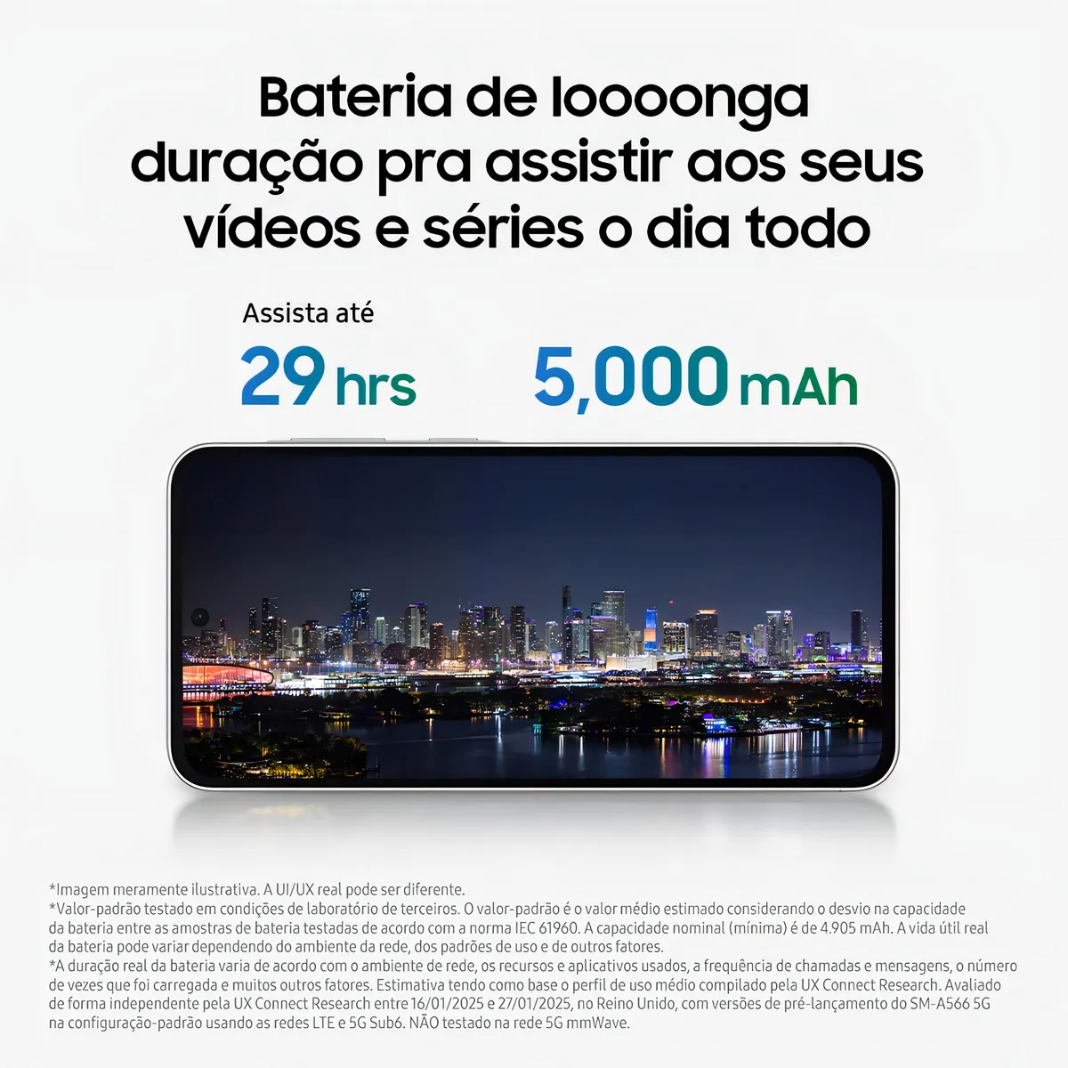 SAMSUNG - GALAXY A26 5G NEGRO 50 Mpx (camara Triple) - 256GB ALMACENAMIENTO- 8GB RAM Liberado // GARANTIA 3 Meses //