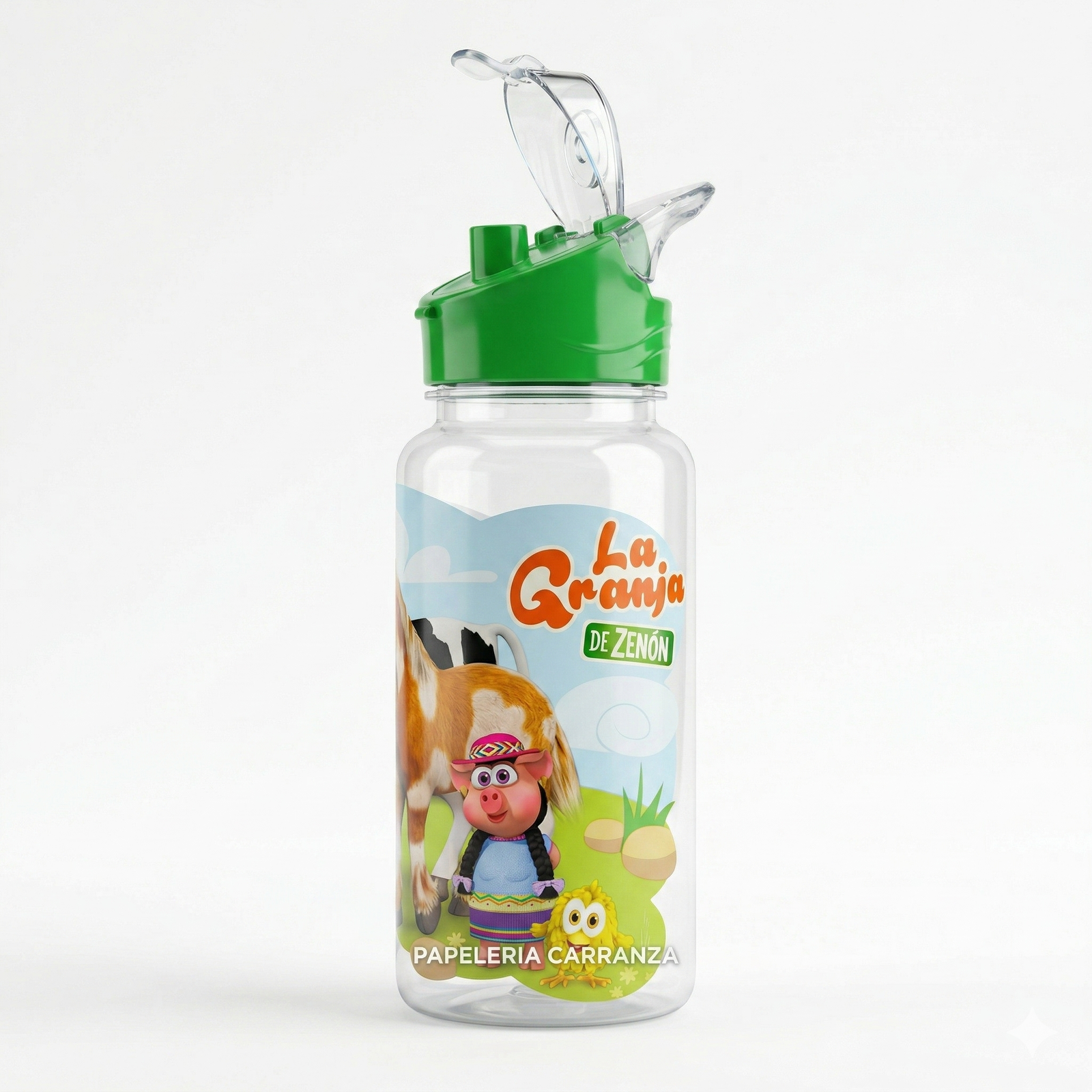 BOTELLA RIGIDA * LA GRANJA DE ZENON * FLIP TOP