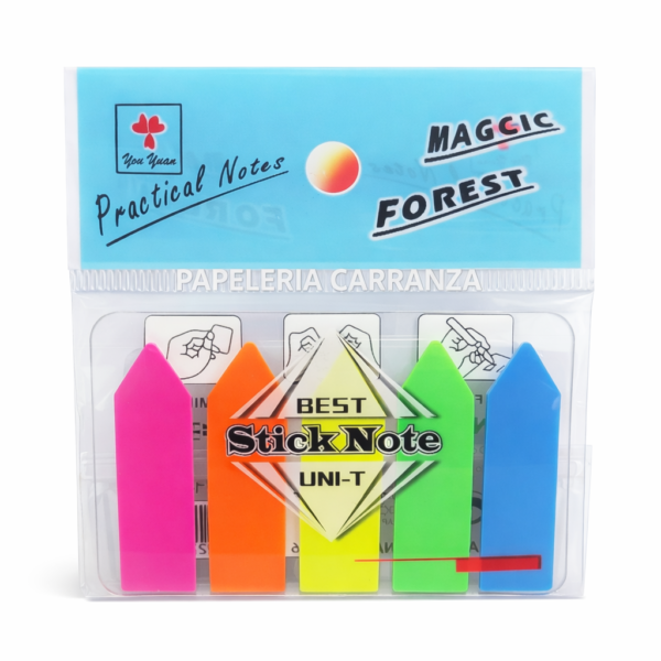 Señaladores de Pagina "Flecha" Flúo