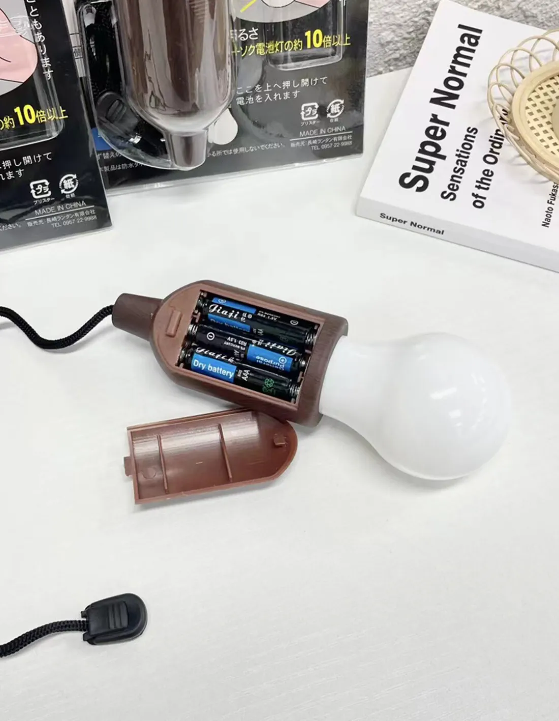 Focos Led con Interruptor cordón para Colgar (lleva Piilas)