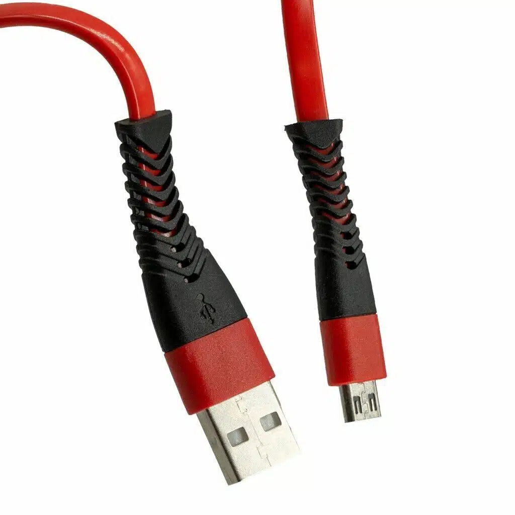 Cable USB V8 REFORZADO * FLEX * - 1 mts Micro Usb