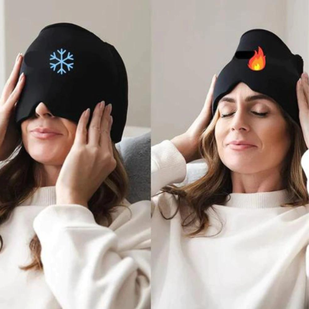 Antifaz con gel Anti Migraña Dolor de Cabeza - Descanso