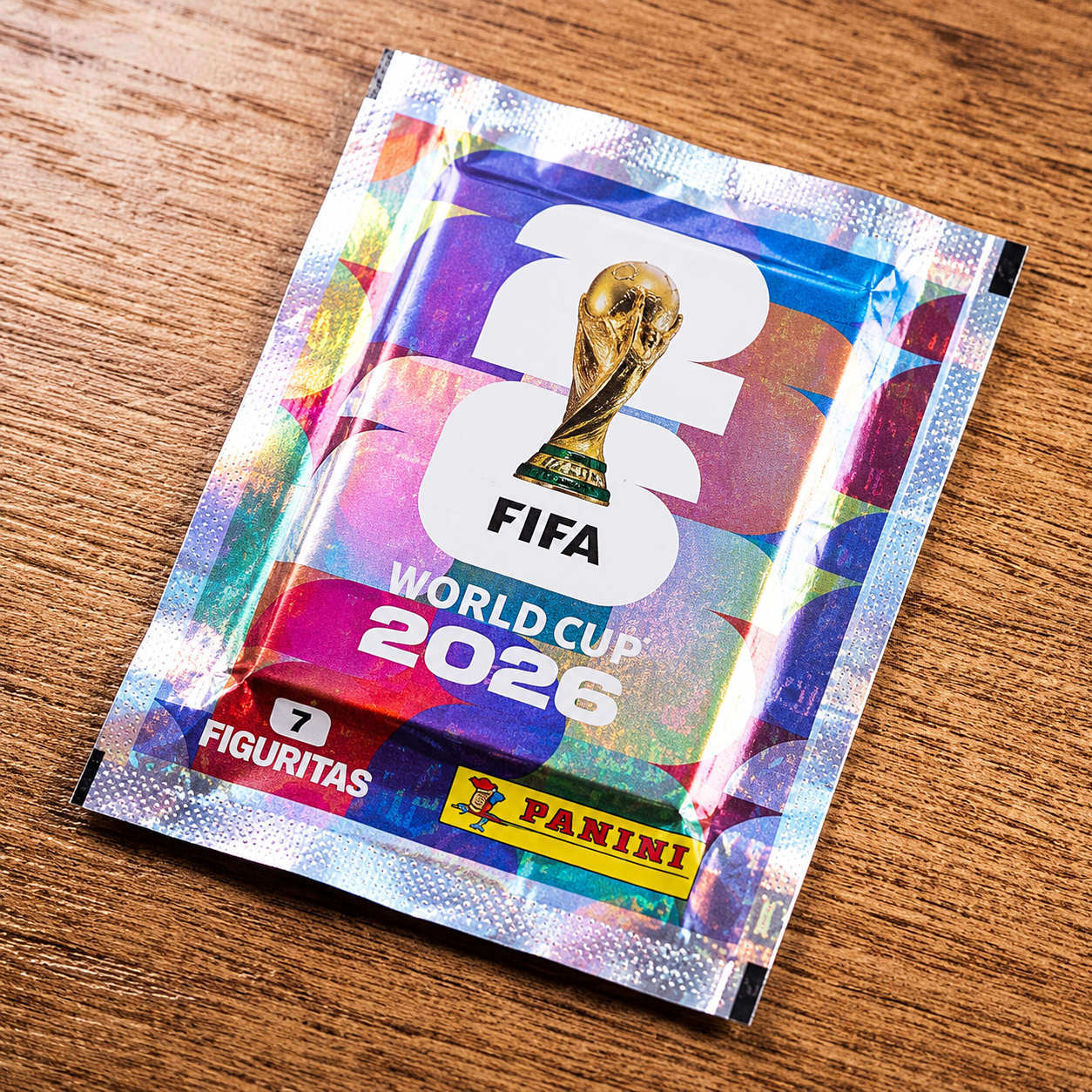 Figuritas Mundial 2026 Paquetito x 7 unidades (Para completar En Album) FIFA PANINI ORIGINAL