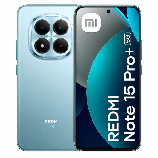 XIAOMI - REDMI NOTE 15 PRO PLUS 5G AZUL 200 MEGA PIXELES - 256GB ALM 8Gb RAM - Liberado // GARANTIA 3 Meses //