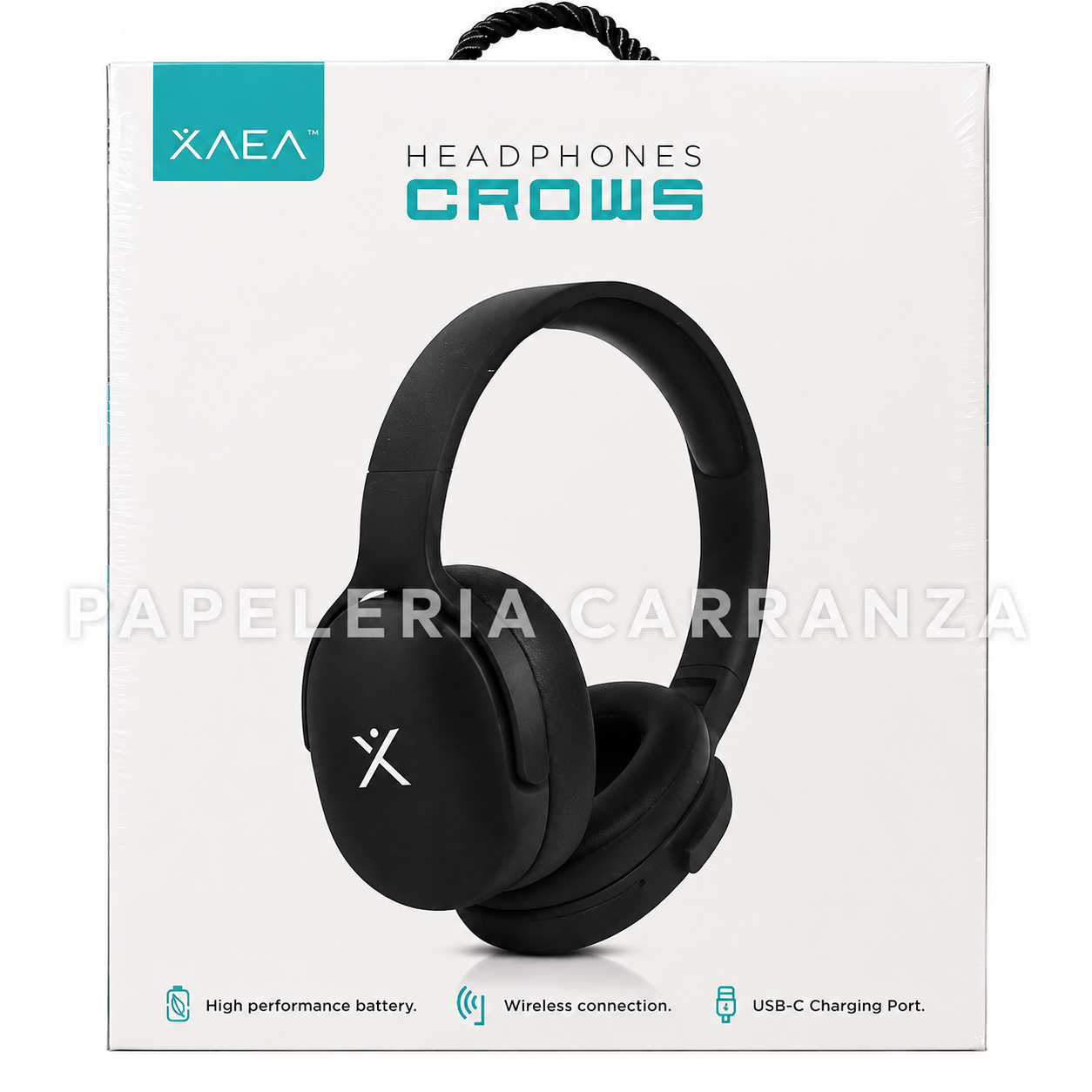Auriculares Inalámbricos * XAEA CROWS Negro * Bluetooth
