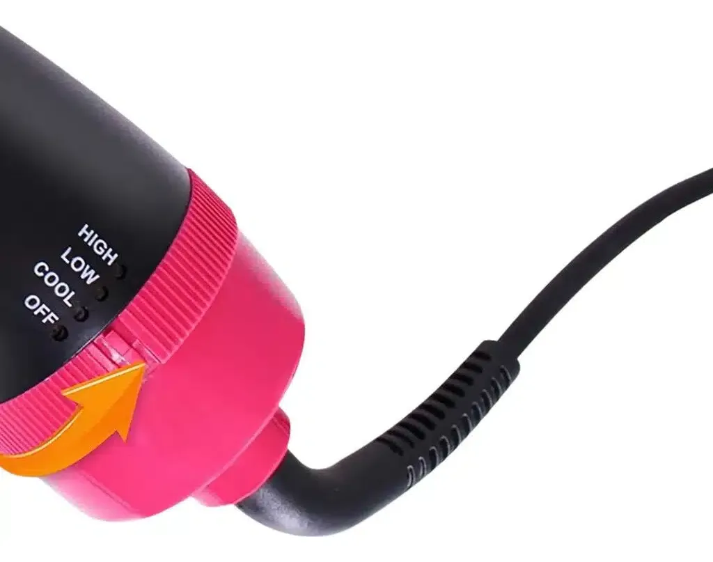 Cepillo "NITSUK 1000w " Secador Voluminizador De Cabello Brushing Electrico 3 EN 1 (SECA, ALISA Y DA VOLUMEN)