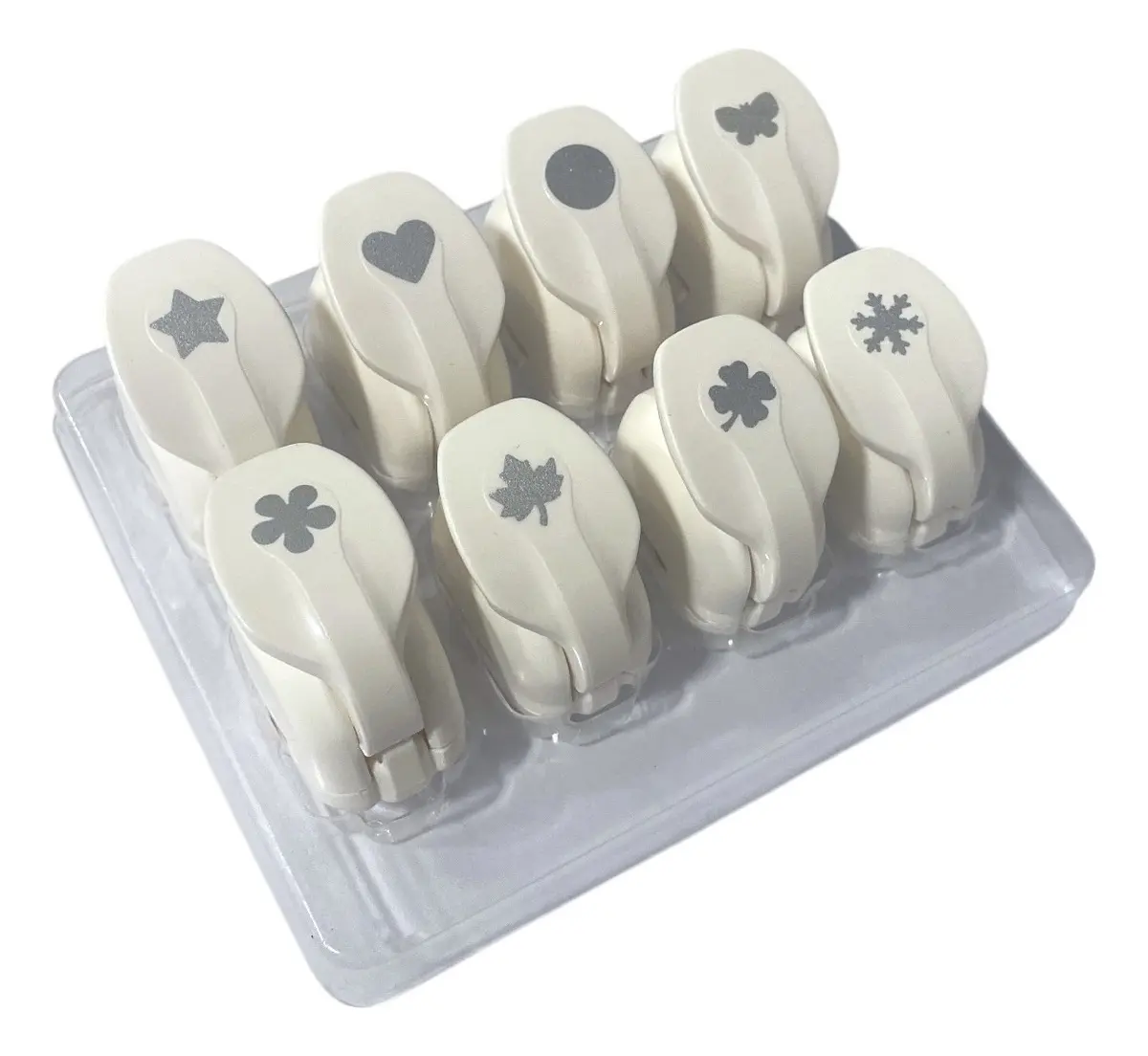 Sacabocados * Set x 8 Ibi Craft * Perforador con Formas 10mm 3/8