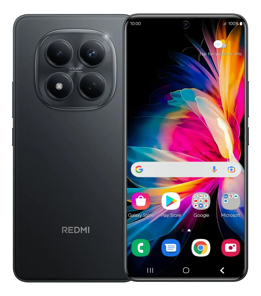 XIAOMI - REDMI NOTE 15 PRO NEGRO 200 MEGA PIXELES - 256GB ALM 8Gb RAM - Liberado // GARANTIA 3 Meses //