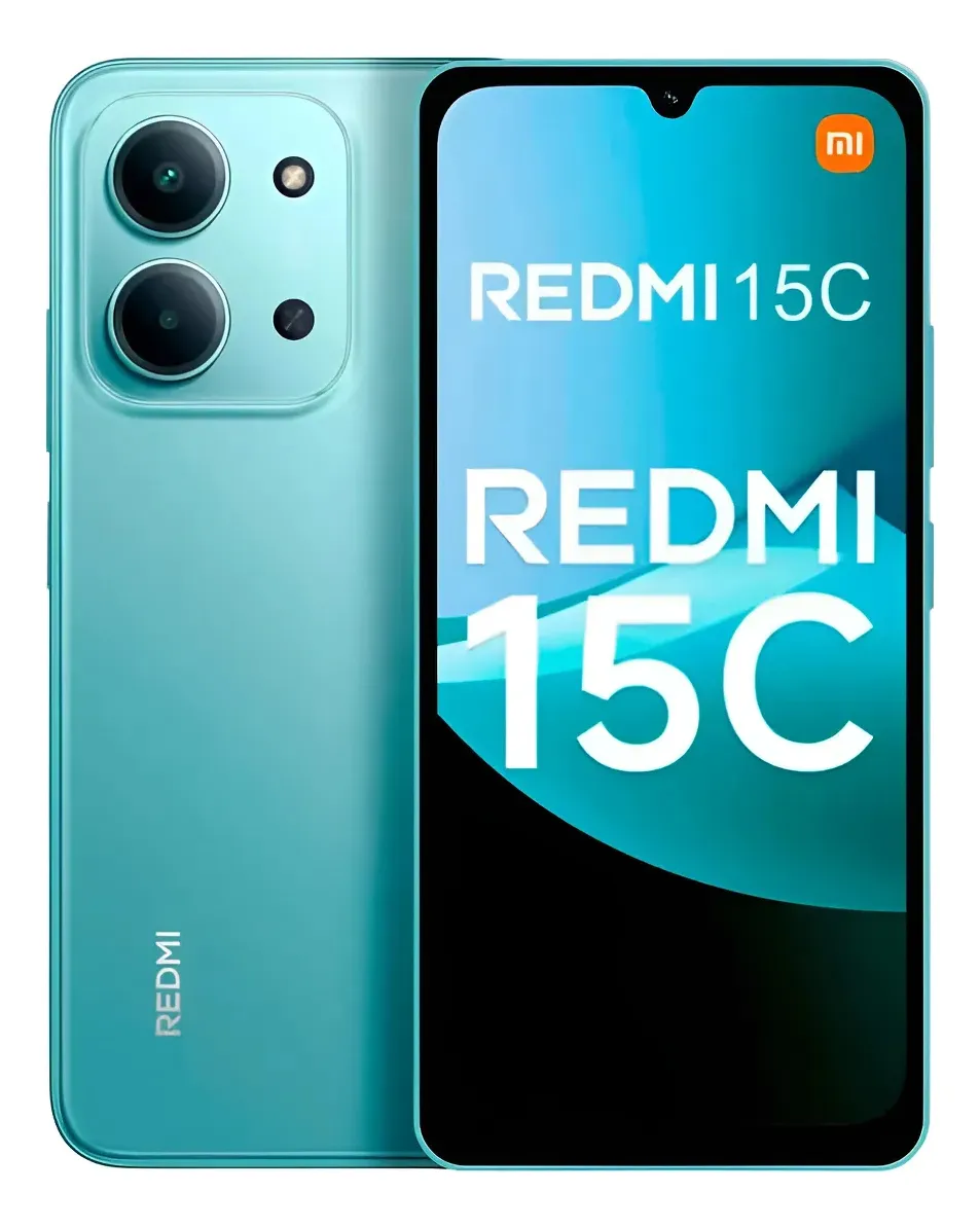 XIAOMI - REDMI 15C MINT GREEN - 128GB Liberado // GARANTIA 3 Meses //