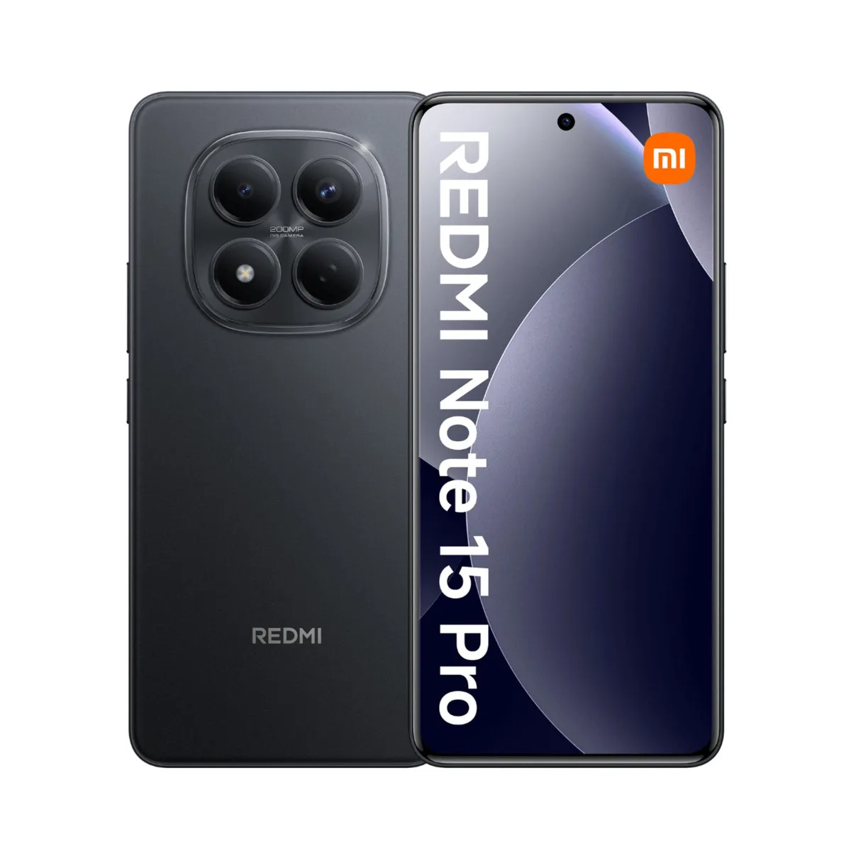 XIAOMI - REDMI NOTE 15 PRO NEGRO 200 MEGA PIXELES - 256GB ALM 8Gb RAM - Liberado // GARANTIA 3 Meses //