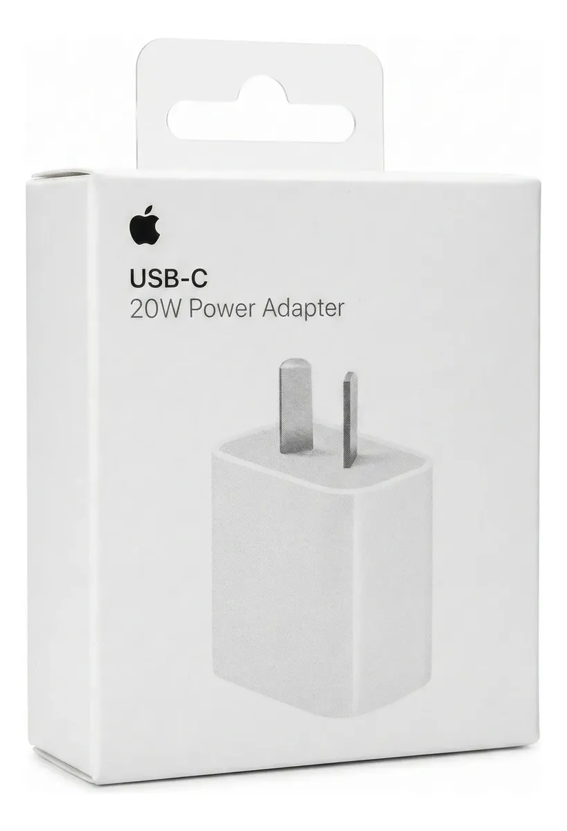CABEZAL PARA IPHONE 20W (SIN CABLE) CARGADOR - Carga RAPIDA - ENCHUFE PREMIUM  Entrada Tipo C