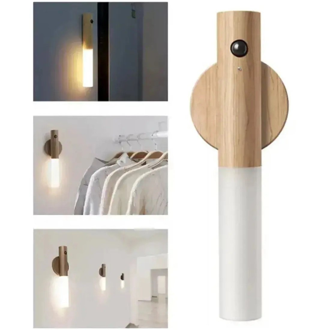 Lamparas Led * ANTORCHA MAGNETICA * imantada Recargable Con Sensor de Movimiento