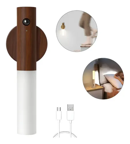 Lamparas Led * ANTORCHA MAGNETICA * imantada Recargable Con Sensor de Movimiento
