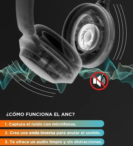 Auriculares Inalámbricos * XAEA ZYFER PRO Negro * Bluetooth (Premium) Batería XL -CALIDAD- CON CANCELACION DE RUIDOS