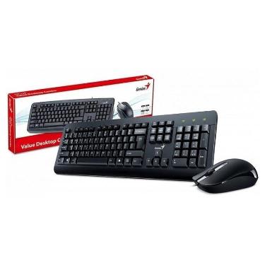 Combo GENIUS KM-160 Con Cable USB ( Teclado + Mouse )