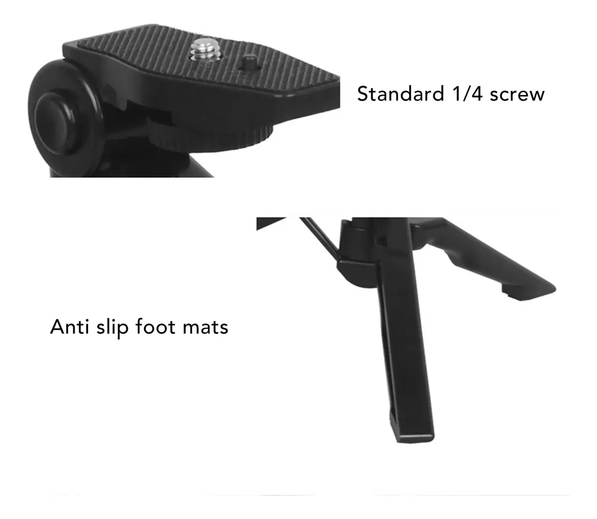 TRIPODE KIT DE VIDEO - VIDEO MARKING - STREAMING ** Tripode C/ Luz y Micr0fono ** con Boton Bluetooth - Creadores de contenido