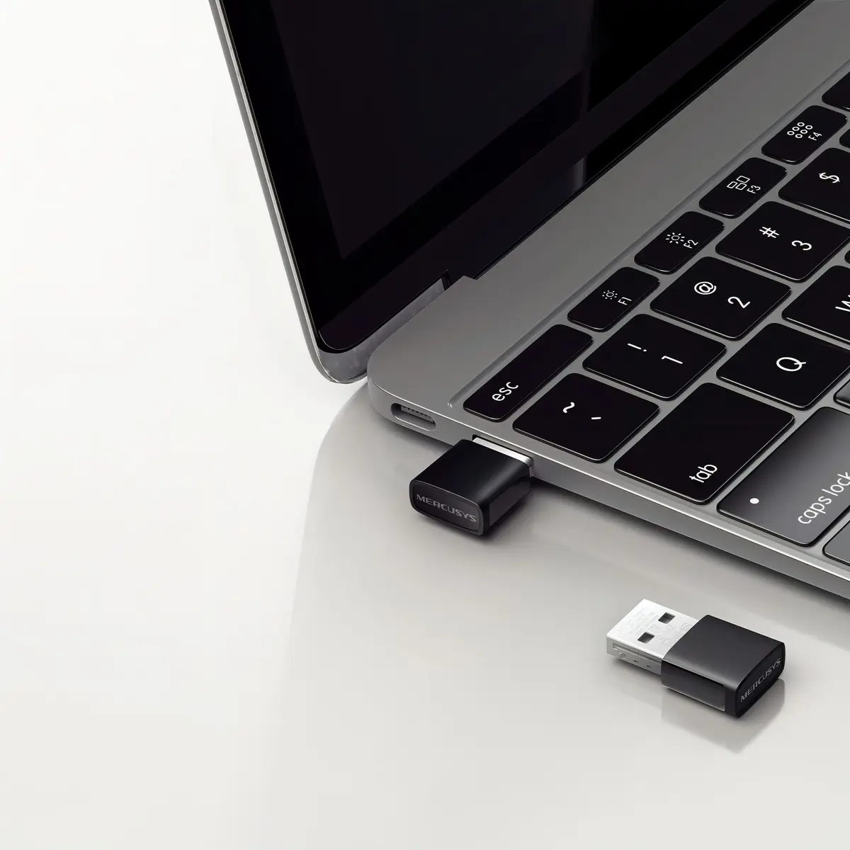 Adaptador Receptor - Wifi Usb Dual Band - MERCUSYS NANO N300 // 2 AÑOS DE GARANTIA //