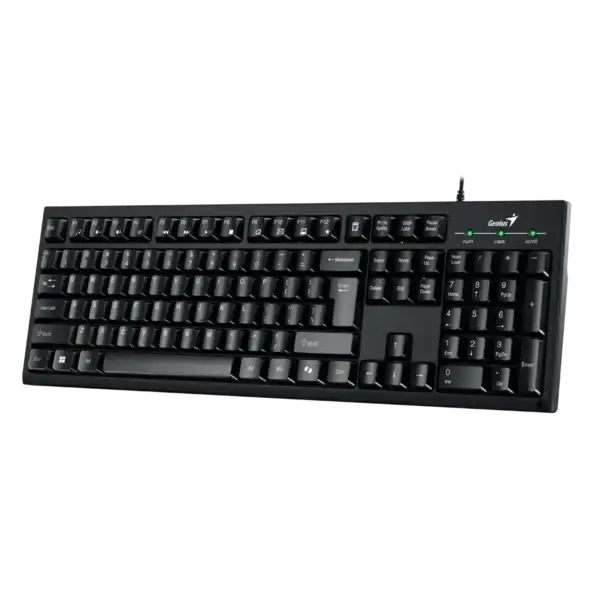 Teclado *GENIUS Tradicional KM-100 * Negro USB