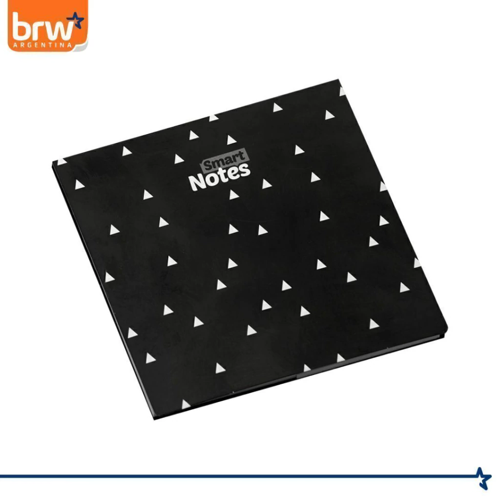 Notas Adhesivas BRW * BLACK Con Tapa * x 4 tacos