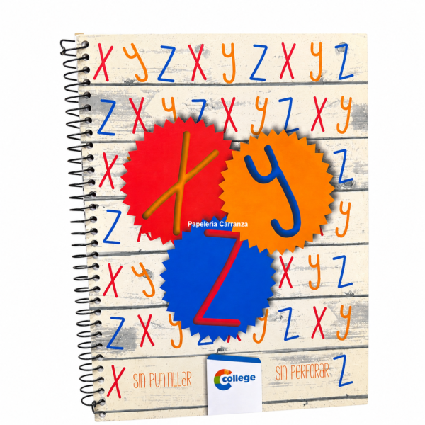 CUADERNOS C/ ESPIRAL 27 X 21 ” COLLEGE ” A4 100 HOJAS (CUADRICULADOS)