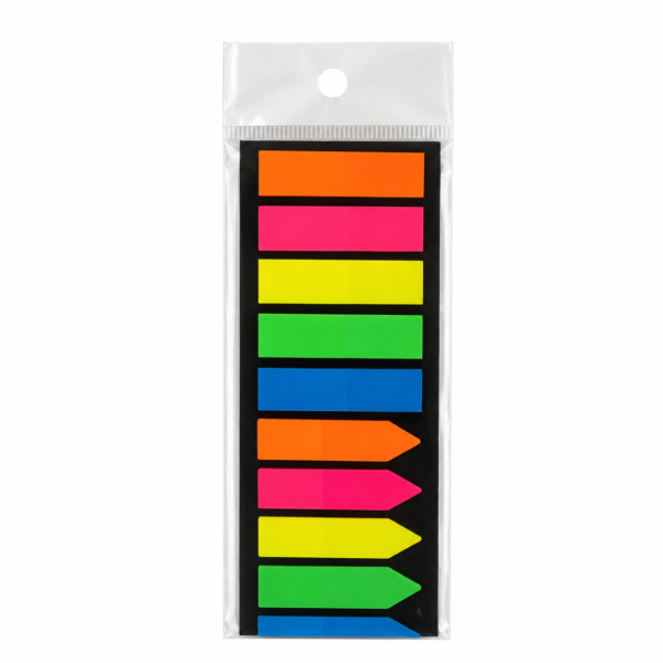 Señaladores de Pagina "Flecha Multicolor" Flúo