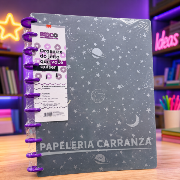 Cuadernos Inteligentes BRW * Universo * Tamaño A4 (Grandes) Hojas rayadas Sistema de Discos